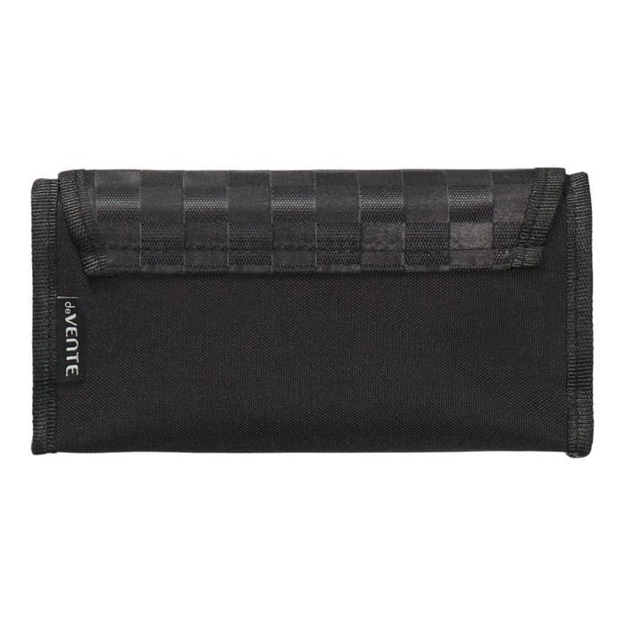 Пенал мягкий, 1 отделение, 100 х 210 х 75 мм, объёмный, deVENTE TOTAL BLACK, створка на липучке Пенал мягкий, 1 отделение, 100 х 210 х 75 мм, объёмный, deVENTE TOTAL BLACK, створка на липучке