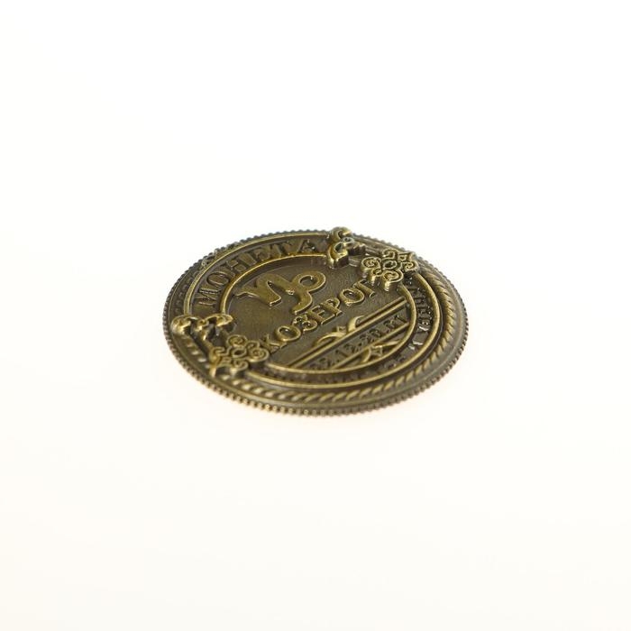 Монета сувенир знак зодиака «Козерог», d=2,5 см. Монета сувенир знак зодиака «Козерог», d=2,5 см.