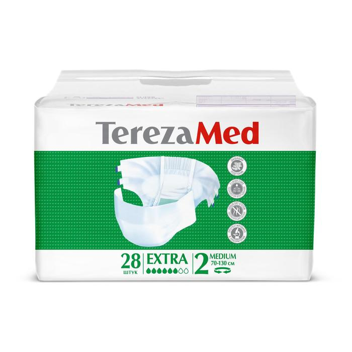 Подгузники для взрослых TerezaMed Extra Medium №2, M, 28 шт. Подгузники для взрослых TerezaMed Extra Medium №2, M, 28 шт.