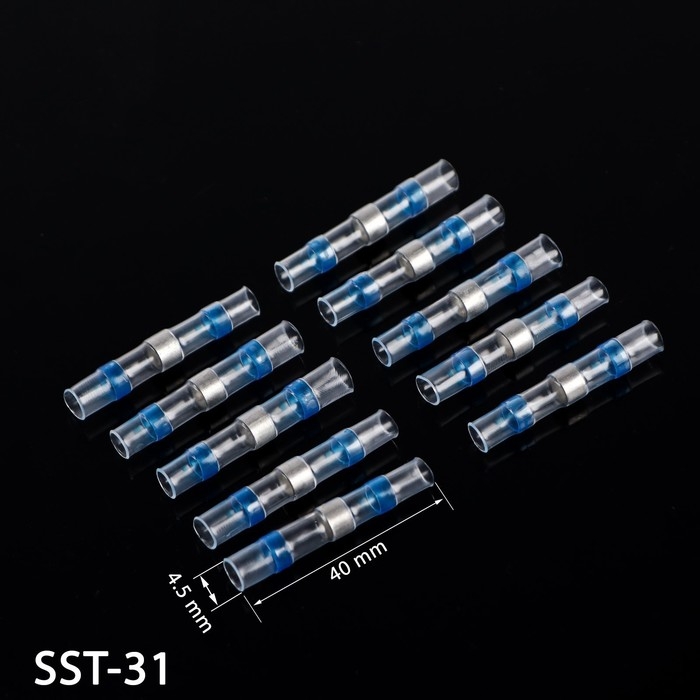 Трубка термоусадочная SST-31, для проводов AWG 16-14, набор 10 шт Трубка термоусадочная SST-31, для проводов AWG 16-14, набор 10 шт