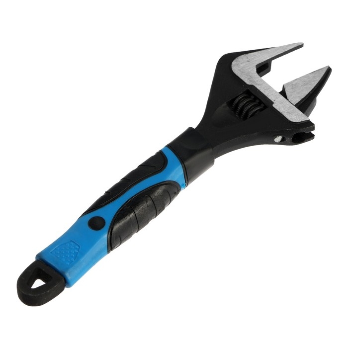 Ключ разводной с очень тонкими губками ТУНДРА, 2К рукоятка, толщина 2.5 мм, до 38 мм, 200 мм   98638 Ключ разводной с очень тонкими губками ТУНДРА, 2К рукоятка, толщина 2.5 мм, до 38 мм, 200 мм   98638