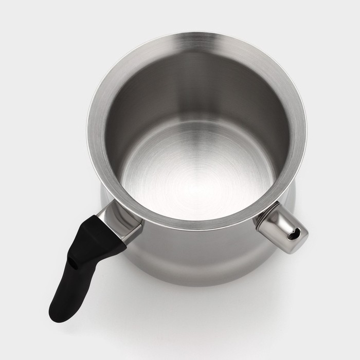 Молоковарка из нержавеющей стали Доляна, 1 л, h=13 см, d=14,5 см Молоковарка из нержавеющей стали Доляна, 1 л, h=13 см, d=14,5 см