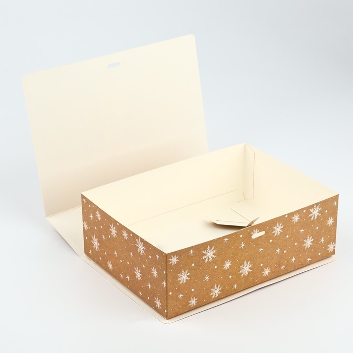 Складная новогодняя коробка-книга «Уютного Нового года», 21 х 15 х 7 см, Новый год Складная новогодняя коробка-книга «Уютного Нового года», 21 х 15 х 7 см, Новый год