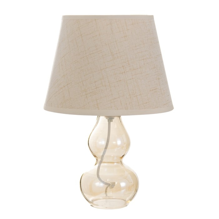 Настольная лампа Настольная лампа "Бабена" Е27 40Вт бежевый 21х21х33см RISALUX