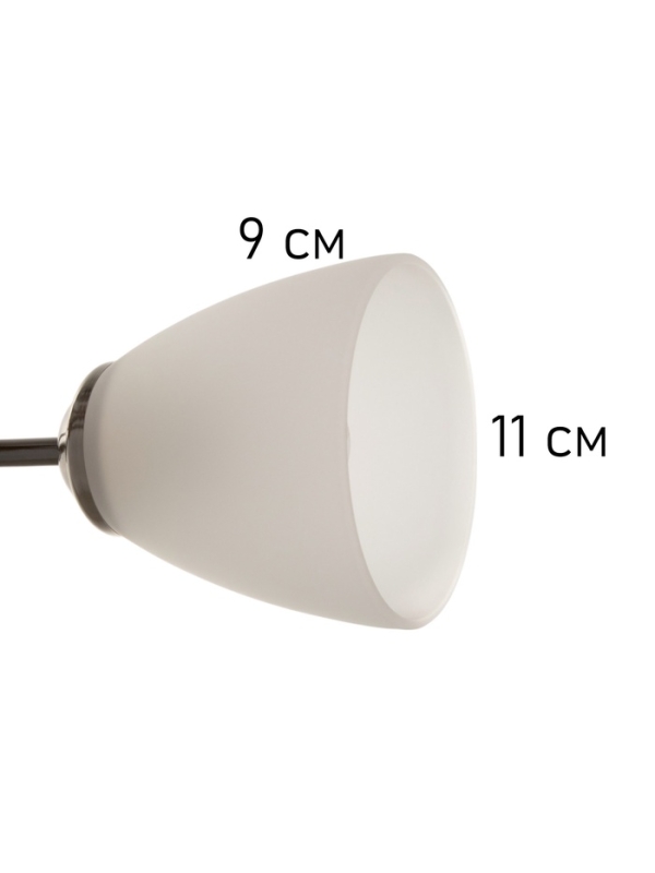 Люстра Люстра "Том" 3х40Вт Е27 черный хром 56х56х26см