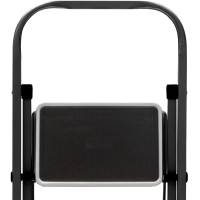 Стремянка  Jet Black 2 шир.ступ. с ковриком, сталь, Zalger, арт. 9910-2