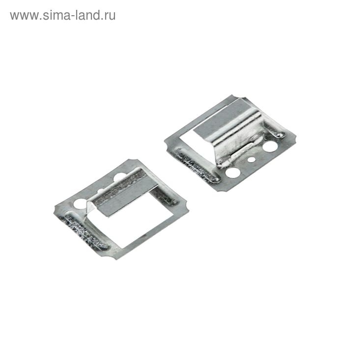 Кляймер ЛОМ, №7, оцинкованный, без гвоздей, 100 шт