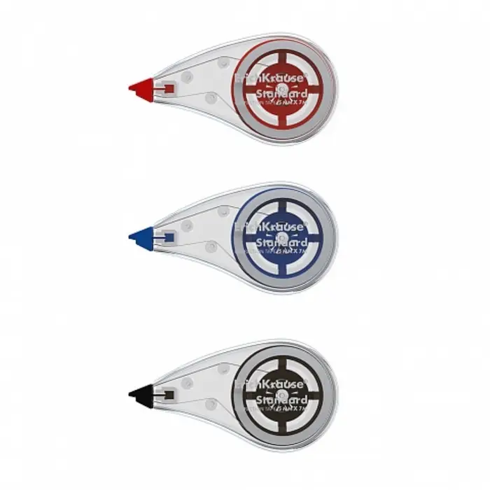 Корректирующая лента 5 мм &times; 7 м, ErichKrause Standard, в пакете, европодвес, микс