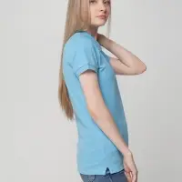 Рубашка поло женская Virma lady, голубая, размер S
