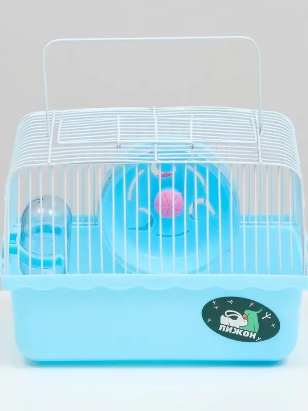 Клетка для грызунов &laquo;Пижон&raquo;, 23&times;17&times;17 см, голубая