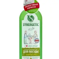 Гель для мытья посуды Synergetic «Зеленый чай», 1 л