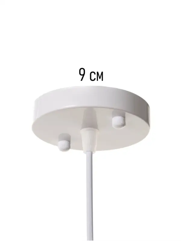 Светильник потолочный BayerLux Lea, 1&times;40 Вт, Е27, темно-фиолетовый, 26&times;26&times;32 см