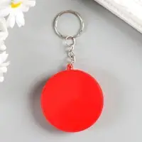 Брелок для ключей на кольце «Круглый», с компасом, пластик, 4.5×4.5×1 см, МИКС