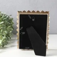 Фоторамка полистоун 10х15 см "Орнамент из геральдических лилий" 15,2х2,8х20,1 см