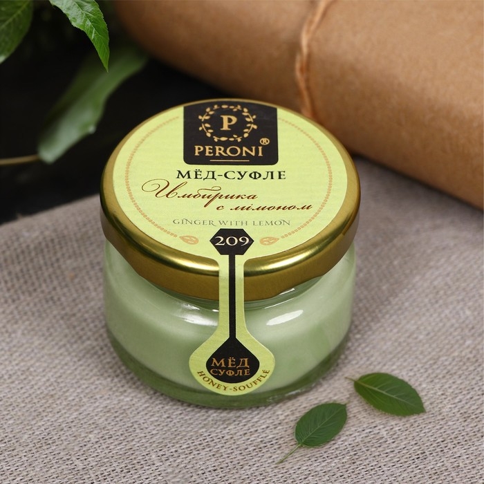 Мёд-суфле Peroni, Имбирика с лимоном , 30 г Мёд-суфле Peroni, Имбирика с лимоном , 30 г