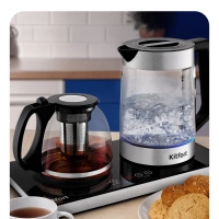 Чайный набор КТ-6650 чайник электрический - 3 л Чайный набор КТ-6650 чайник электрический - 3 л
