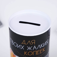 Копилка «Для твоих копеек», 12 х 6,5 см