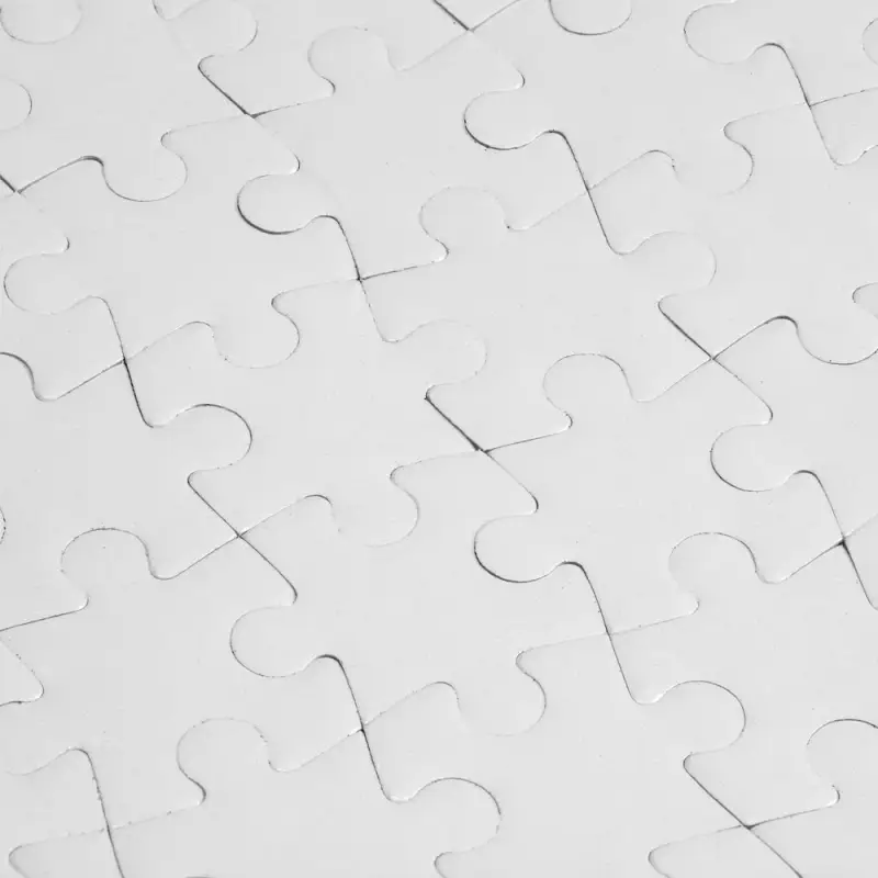Пазл для сублимационной печати Stamper, белый