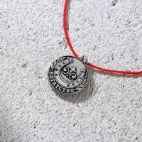 Браслет-талисман (3 шт) «Притягивает удачу», красная нить, длина 24 см Браслет-талисман (3 шт) «Притягивает удачу», красная нить, длина 24 см