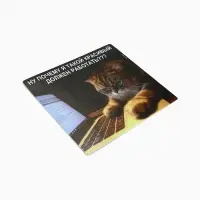 Коврик для компьютерной мыши &laquo;Красивые тоже работают&raquo;, 22&times;20 см