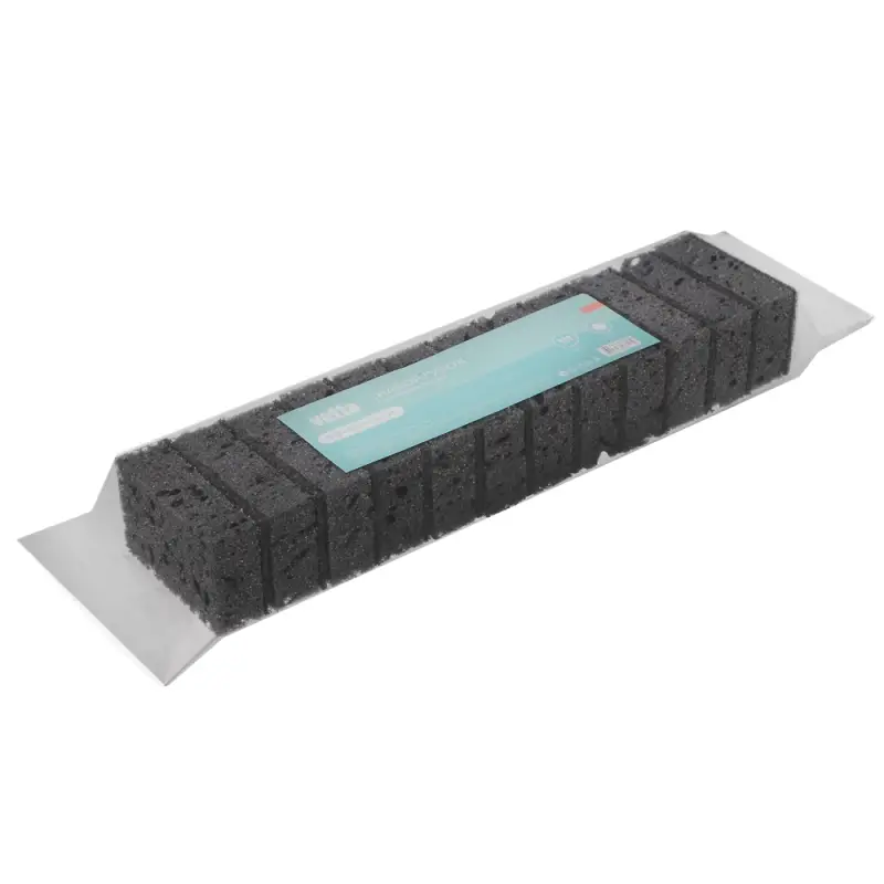 VETTA Набор губок для мытья посуды BLACK, 12 шт, 9,8x6,5x3,1 см, корал