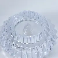 Светодиодная свеча LED - ночник RISALUX &laquo;В чаше&raquo;, от батареек 3&times;LR1130, прозрачный, 6&times;6&times;4 см