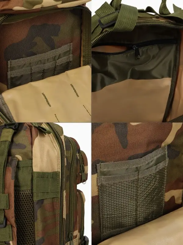 Рюкзак тактический туристический Storm tactic, 26 л, oxford, камуфляж