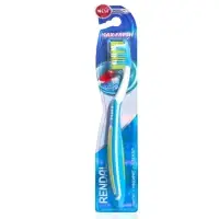 Зубная щётка Rendall 3 effect, средней жесткости, микс, 1 шт.