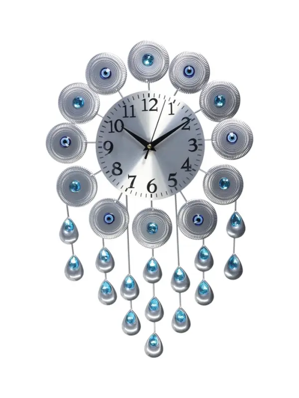 Часы настенные &laquo;Малика&raquo;, серия: Ажур, дискретный ход, циферблат 15.5 см, 46.5&times;30 см