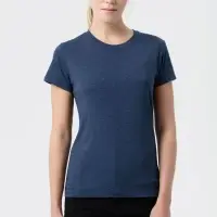 Футболка женская Regent Fit Women синий меланж, размер S