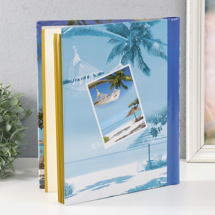 Фотоальбом магнитный 20 листов Фотоальбом магнитный 20 листов "Побережье" 29х24 см МИКС