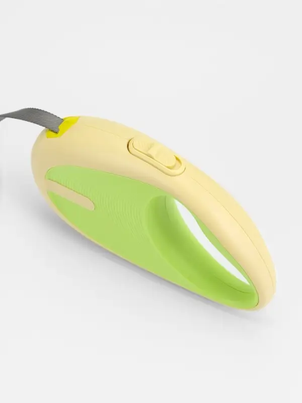 Рулетка - поводок для собак, лента 3 метра, зелёная