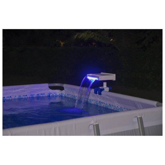 Водопад светодиодный для бассейнов (переходник для шланга на 32-38 мм) 58619 Водопад светодиодный для бассейнов (переходник для шланга на 32-38 мм) 58619