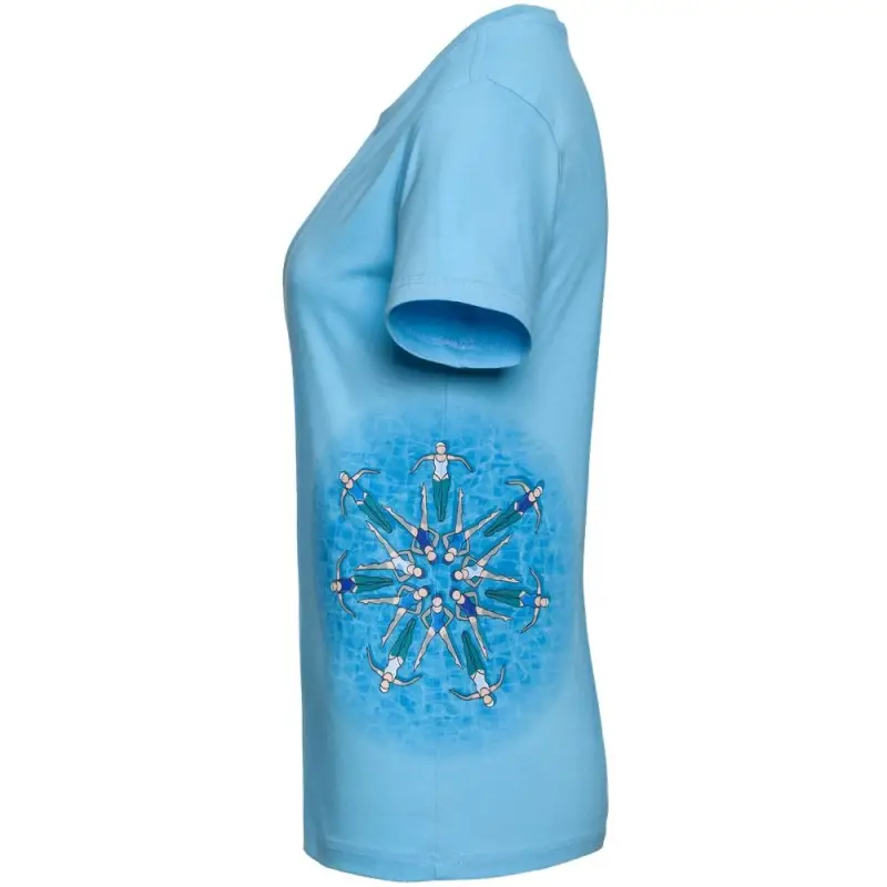 Футболка женская «Вместе и вовремя», размер L