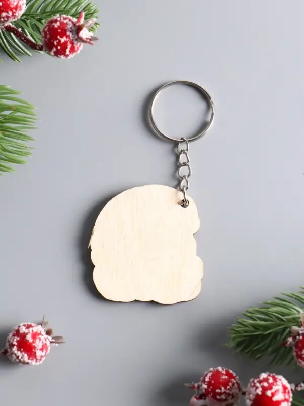 Брелок новогодний 2026 «Приношу деньги в дом», размер брелока 4×4.5 см