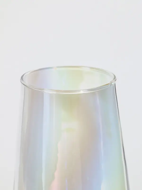 Ваза стекло настольная "Кэнди" 22х9х6,5 см, прозрачный