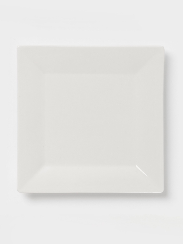 Тарелка квадратная Тарелка квадратная "White Label" 20х2 см
