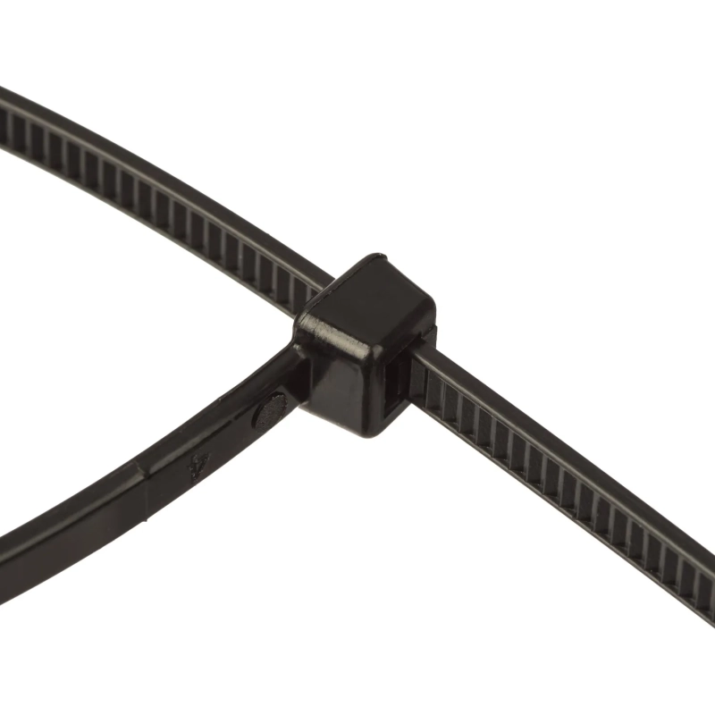 Хомут стяжка нейлоновая Topfort 5х250 (4,8х250 мм) чёрный 100 шт/уп