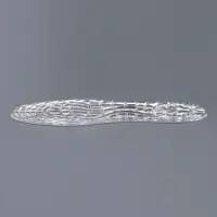 Стельки для обуви, универсальные, силиконовые, на клеевой основе, р-р RU до 41 (р-р Пр-ля до 40), 26.5 см, пара, прозрачные