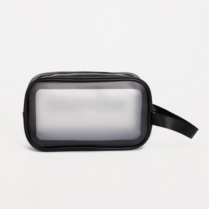 Косметичка на молнии, цвет чёрный Косметичка на молнии, цвет чёрный