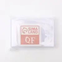 Органайзер для хранения мелочей, с крышкой, двусторонний, 10.2&times;7&times;3.2 см, прозрачный