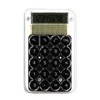 Калькулятор настольный 8-разрядный, KS-005, прозрачный корпус