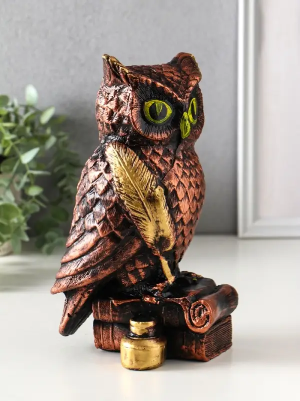 Копилка "Филин учёный" 24х12х13,5 см