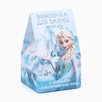 Бомбочка для ванны 40г в коробке, детская, Зимняя принцесса