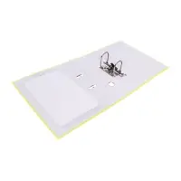 Папка&ndash;регистратор А4, корешок 70 мм, ErichKrause Neon, с арочным механизмом, неоновая, жёлтая, до 450 листов