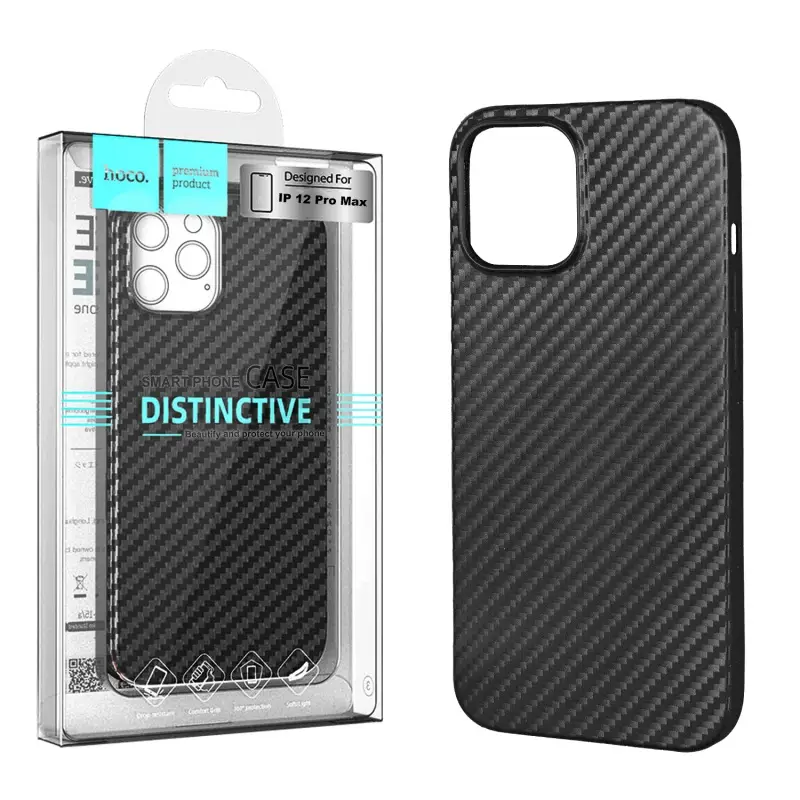 Чехол для iPhone 12 Pro Max Delicate Shadow Series Hoco Black