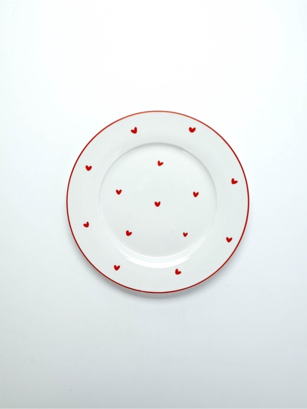 Тарелка керамическая плоская Dolce Ceramo. «Любовь в деталях», 20 см Тарелка керамическая плоская Dolce Ceramo. «Любовь в деталях», 20 см