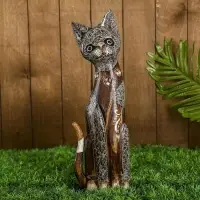 Сувенир «Кошка», 30 см, дерево