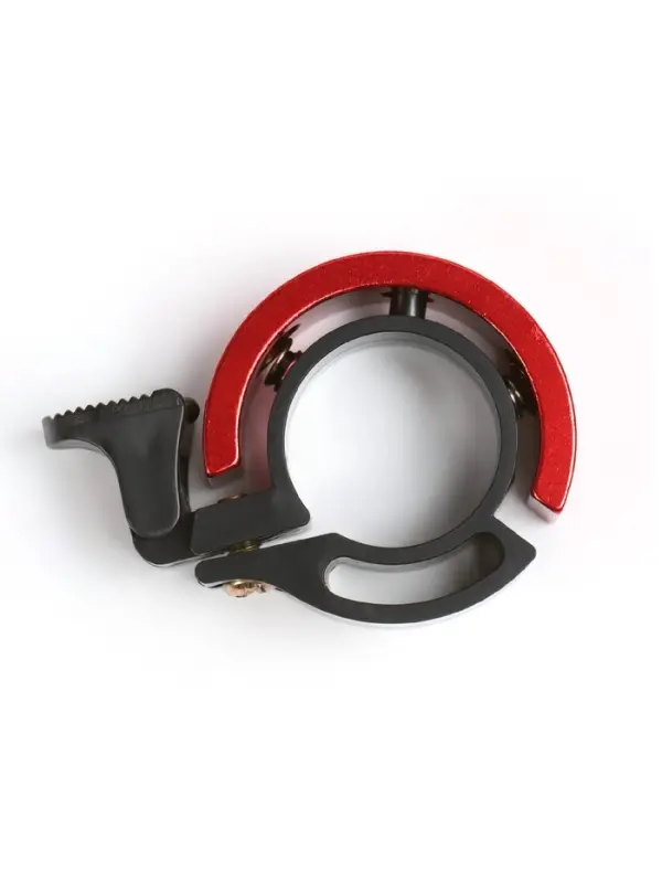 Звонок велосипедный &laquo;Кольцо&raquo;, красный