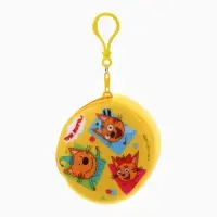 Кошелек детский плюшевый &laquo;Три кота&raquo; 9&times;9&times;1